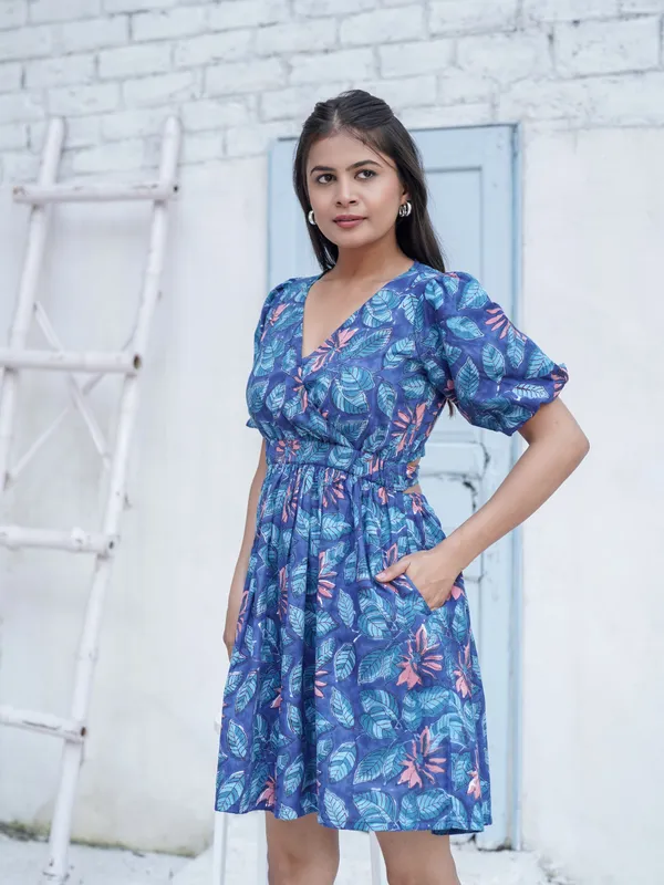 Emily_Hand_block_Printed_Tropical_Day_Dress