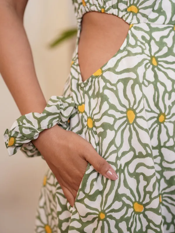 Eliza_Hand_block_Printed_Meadow_Muse_Midi_Dress