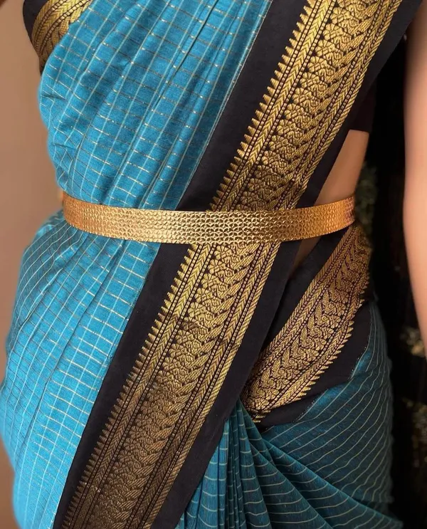Teal_Kalyani_Cotton_Designer_Saree_For_Women
