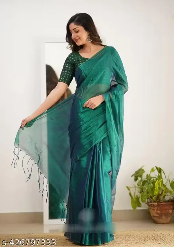 Green_Tissue_Silk_Embellished_Look_Saree_For_Women