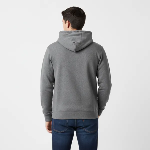 Grey_Cotton_Fleece_Hoodie_For_Men