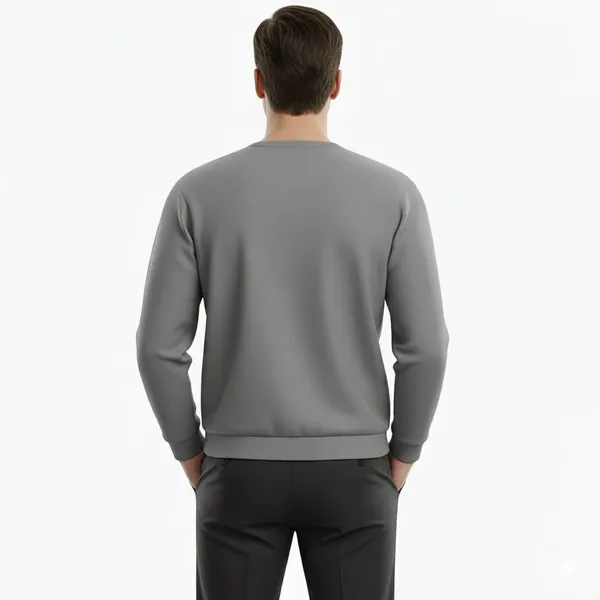 Grey_Round_Neck_3_Thread_Cotton_Fleece_Sweatshirt_400+_GSM_Gold_Finishing__Fabric_Sweatshirt