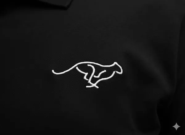 Black_Embroidered_Polo_T-Shirt_For_Men