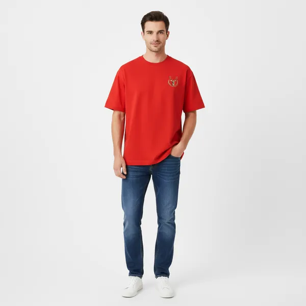 Red_Oversized_Tshirt_For_Men