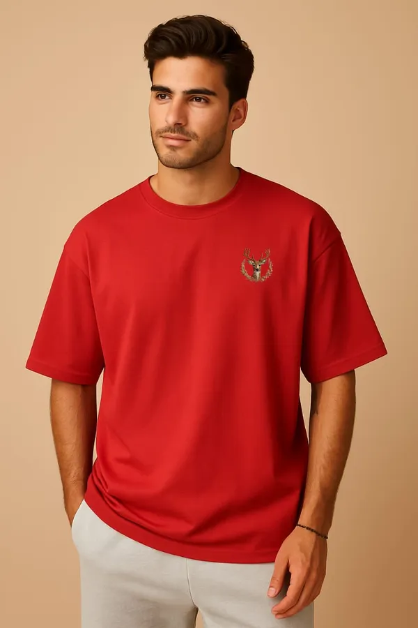 Red_Oversized_Tshirt_For_Men