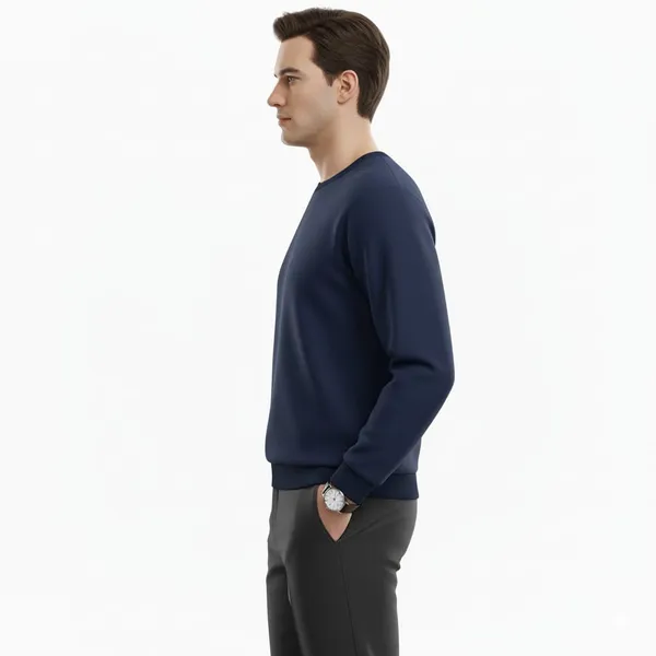 Dark_Blue_Round_Neck_Sweatshirt_For_Men
