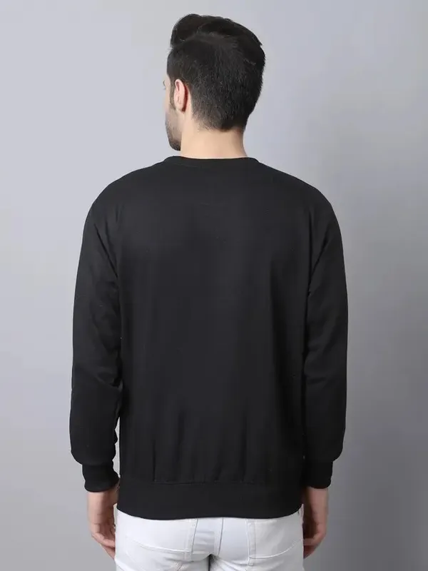 Black_Round_Neck_Sweatshirt_For_Men