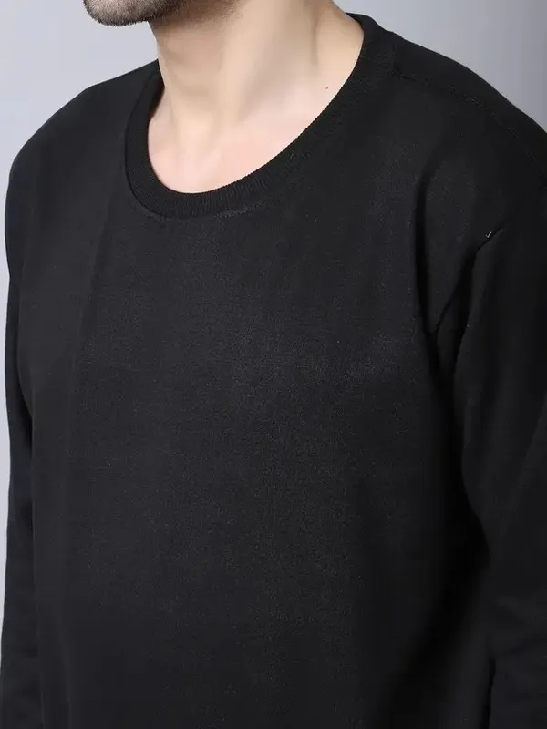 Black_Round_Neck_Sweatshirt_For_Men