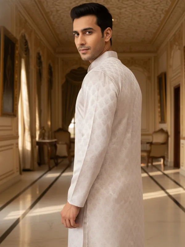 Men_Abstract_Printed_Cotton_Kurta_Cream