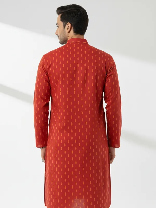 Mens_Kurta_-_Red