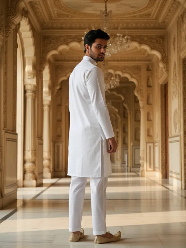 Men_Abstract_Print_Cotton_Blend_Kurta_With_White