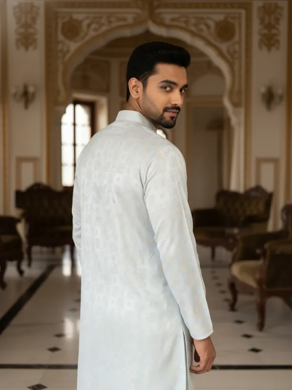 Men_Abstract_Printed_Cotton_Kurta_Sky_Blue