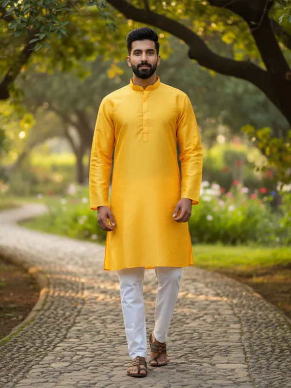Bright_Yellow_Cotton_Kurta_Vibrant_&_Comfortable