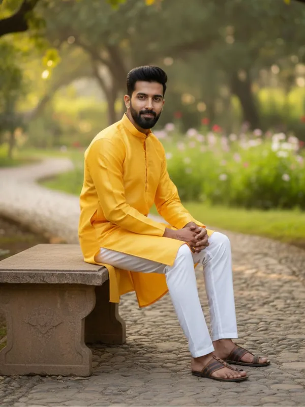 Bright_Yellow_Cotton_Kurta_Vibrant_&_Comfortable