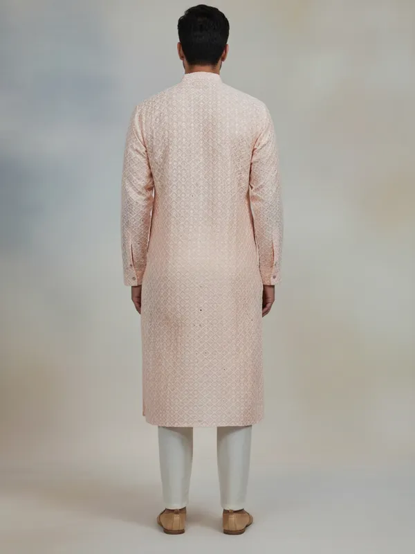Mens_Kurta_-_Pastel_Peach
