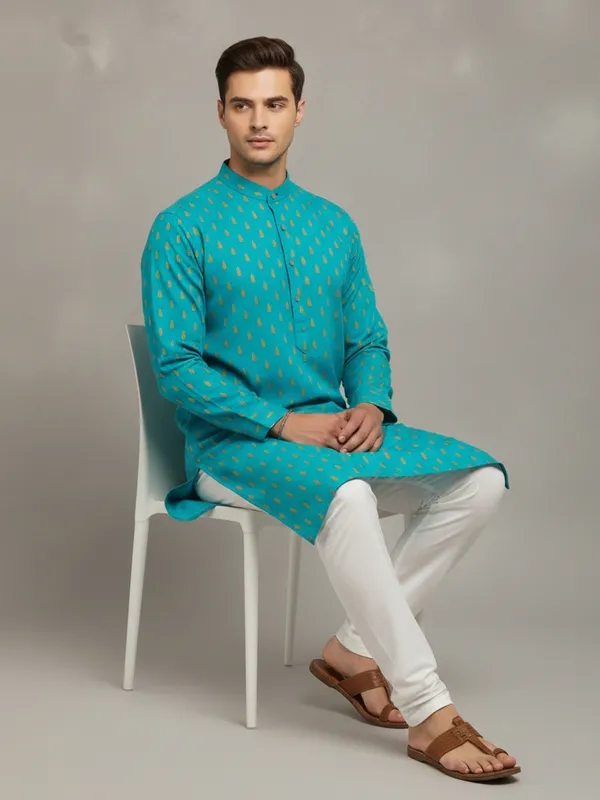 Mens_Kurta_-_Blue