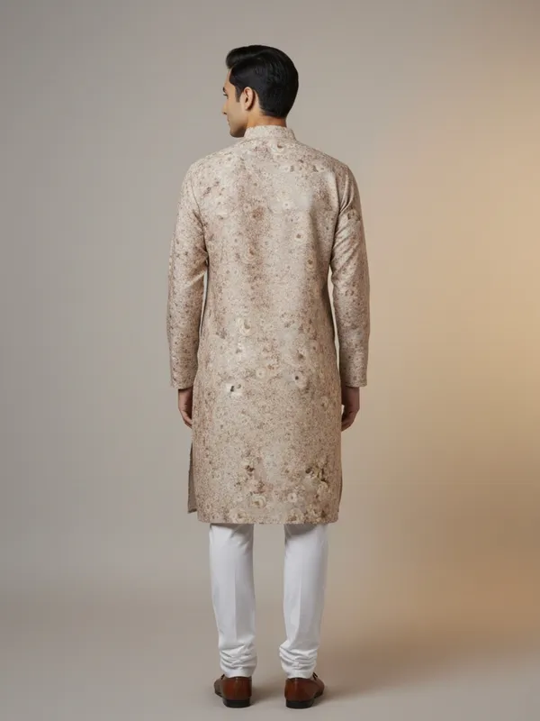 Mens_Kurta_-_Light_Brownish_Beige