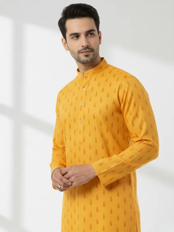 Mens_Kurta_-_Yellow