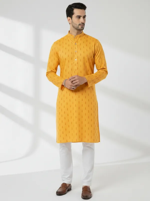 Mens_Kurta_-_Yellow