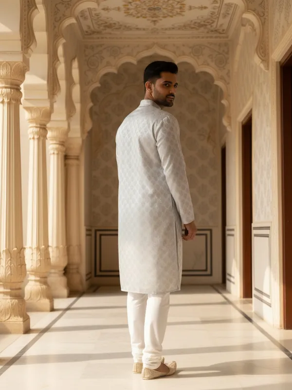 Men_Abstract_Printed_Cotton_Kurta_Grey
