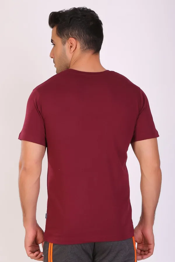 Maroon_Oh_Ki_Lagchebengali_Printed_Half_Sleeve_Premium_Cotton_Tshirt