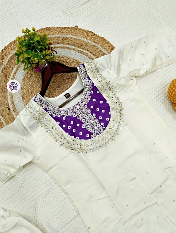 Ivory_&_Purple_Embroidered_Straight_Kurta_Set_For_Women