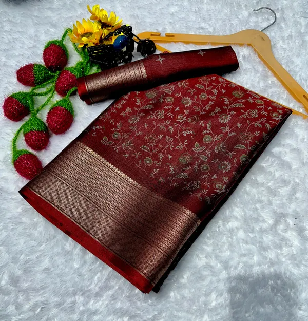 Soft_kalamkari_Dola_Silk_Saree