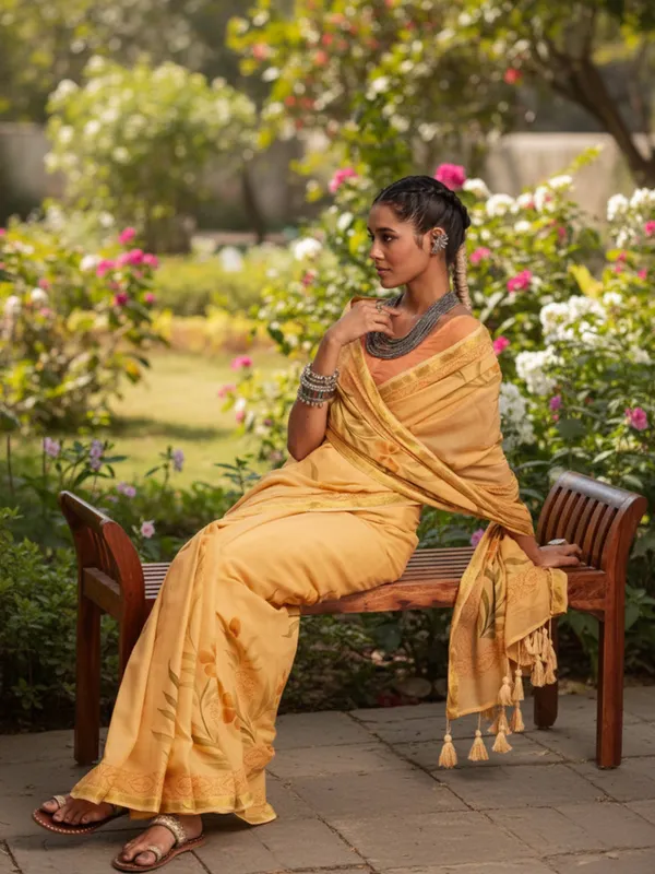 ORIGINAL_HAND_PAINT_WITH_HAND_BLOCK_NECHRAL_COLOUR_SAREES