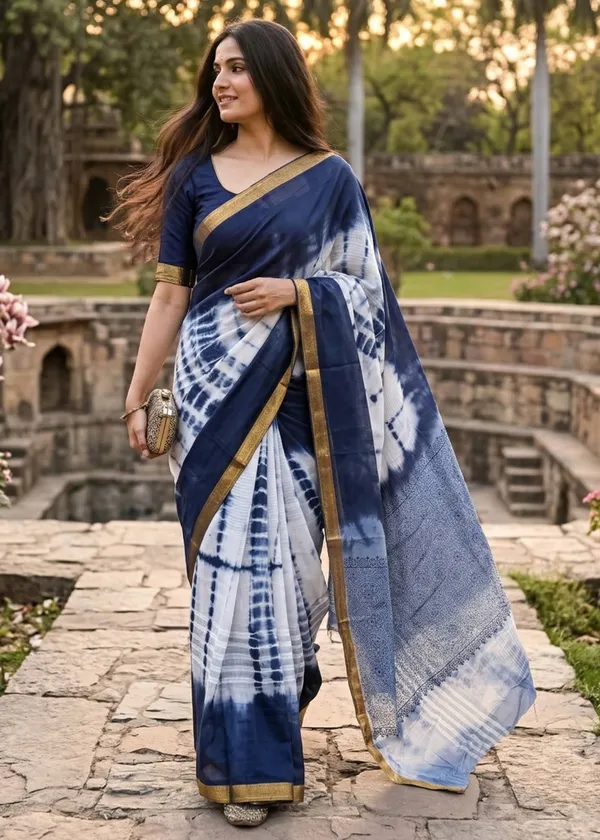 Tie-Dye_Cotton_Saree