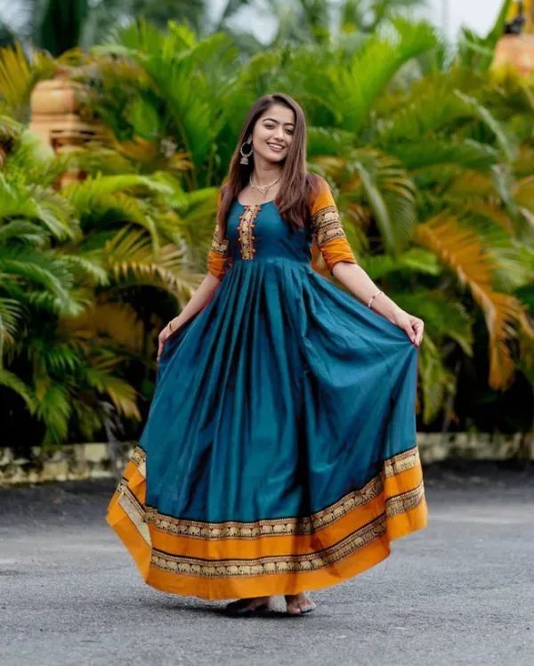Petrol_Blue_Full-Length_Anarkali_Gown_Kurti_For_Women