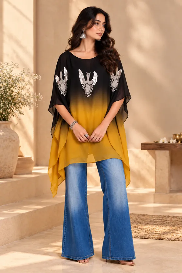 AMBER_GLOW_OMBRE_KAFTAN_TOP