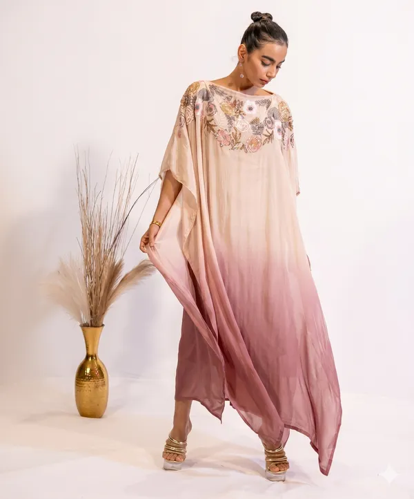 Mauve_Ombre_Embellished_Sheer_Kaftan_Dress_For_Women
