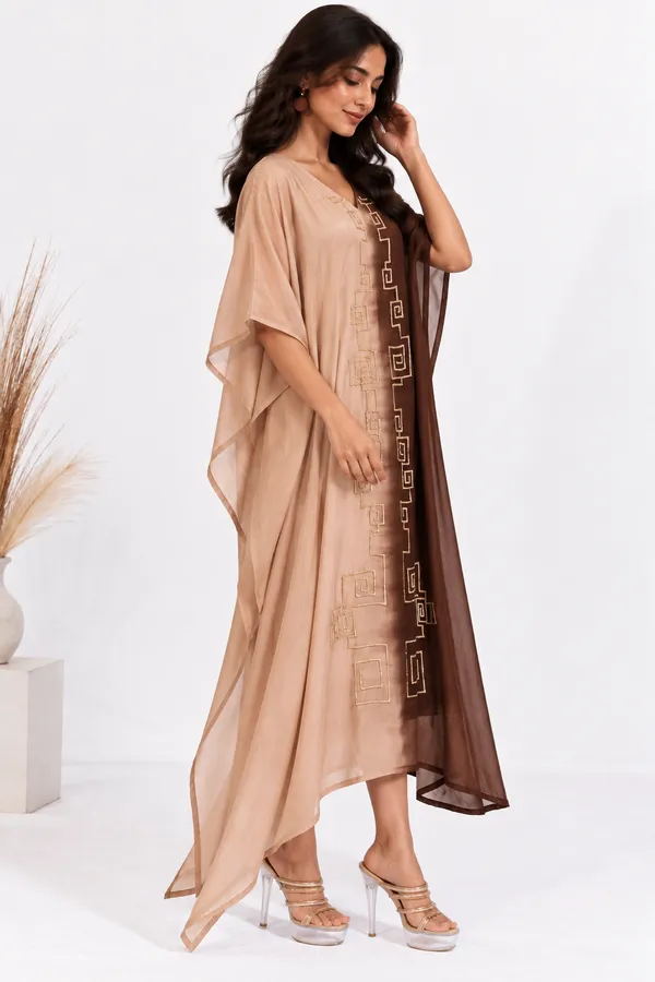 CARAMEL_DUSK_OMBRE_KAFTAN_DRESS_FOR_WOMEN