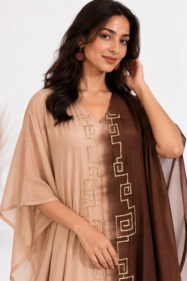 CARAMEL_DUSK_OMBRE_KAFTAN_DRESS_FOR_WOMEN