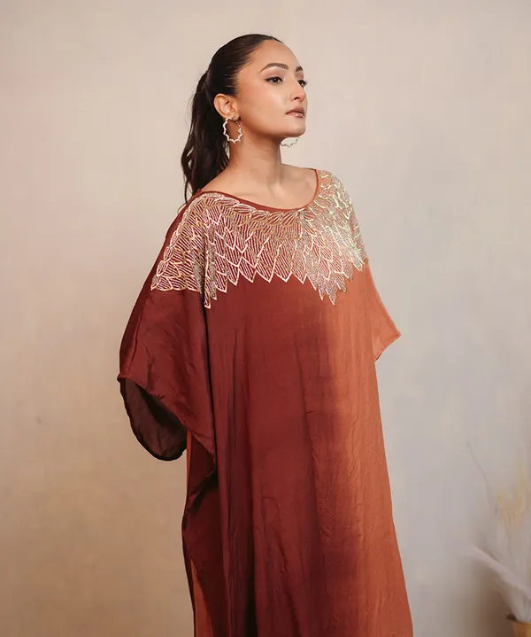 Cinnamon_Rose_Hand_Embroidered_Dress_For_Women
