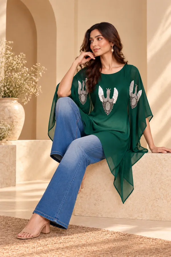 Emerald_Dusk_Ombre_Kaftan_Top