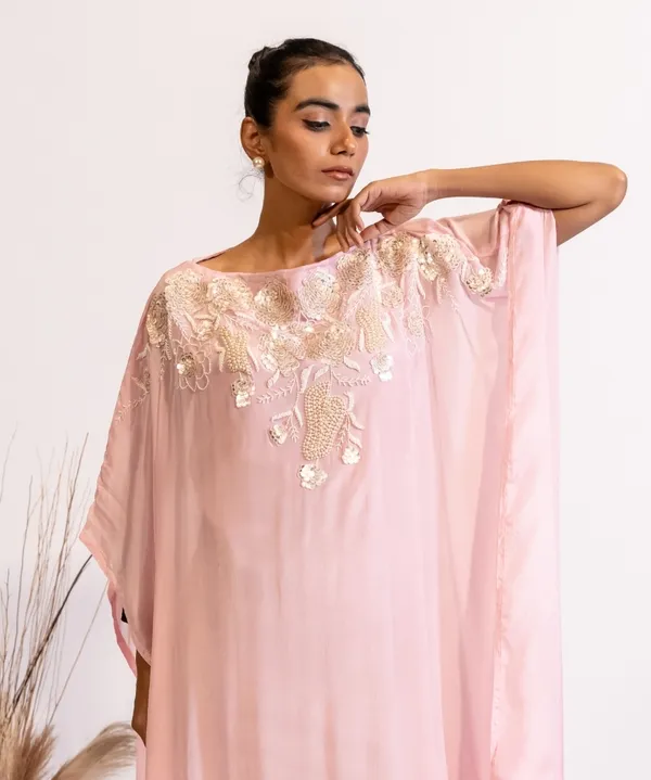 Luxe_Blush_Pink_Embroidered_Kaftan_Dress_For_Women