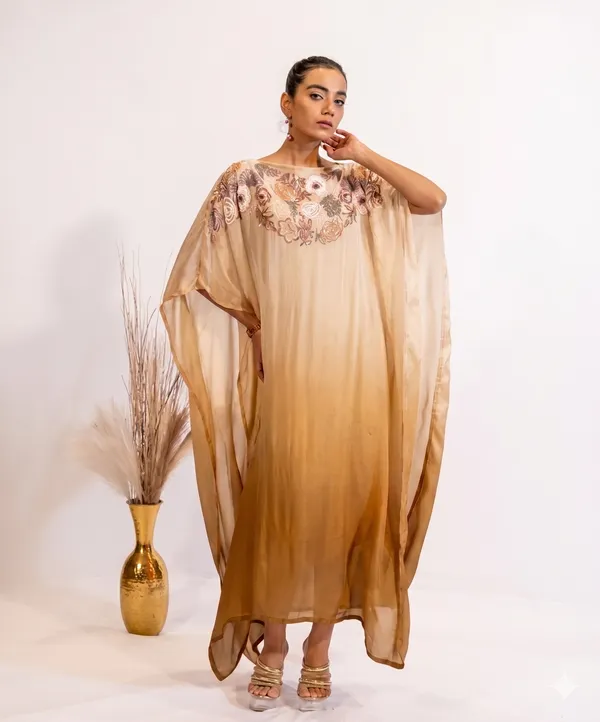 Hand-Embroidered_Beige_Ombre_Sheer_Kaftan_Dress_For_Women