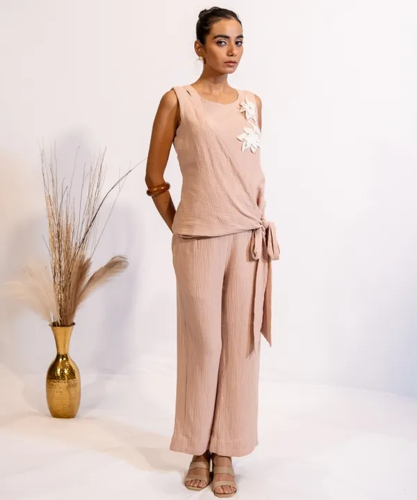 Minimalist_Nude_Beige_Cotton_Co-Ord_Set_For_Women