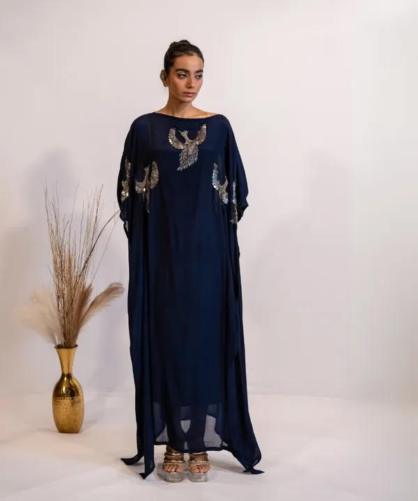Regal_Navy_Blue_Embellished_Kaftan_For_Women