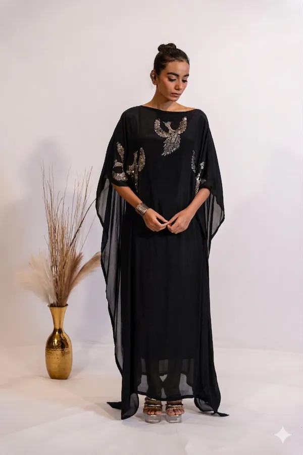 Regal_Black_Embellished_Kaftan_For_Women