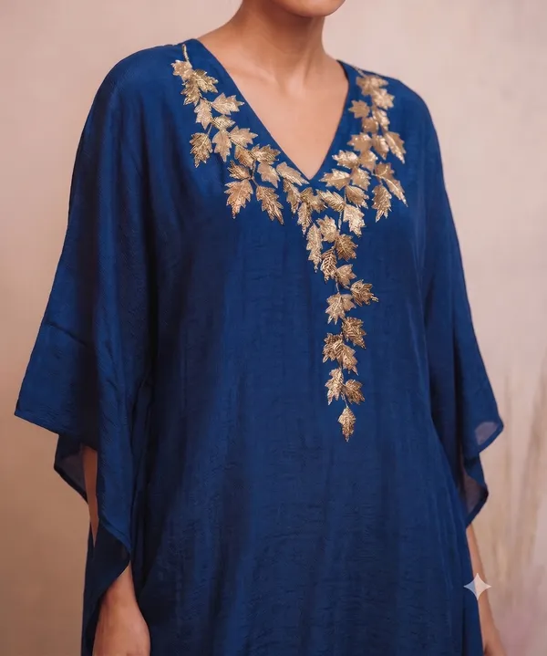Regal_Navy_Kaftan_Tunic_with_Gold_Gilded_Embroidery