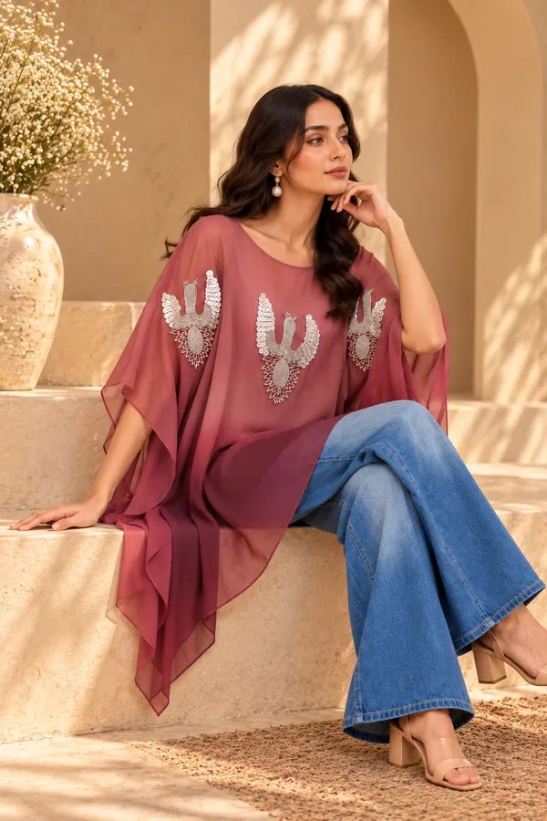 Rose_Mauve_Ombre_Kaftan_Top