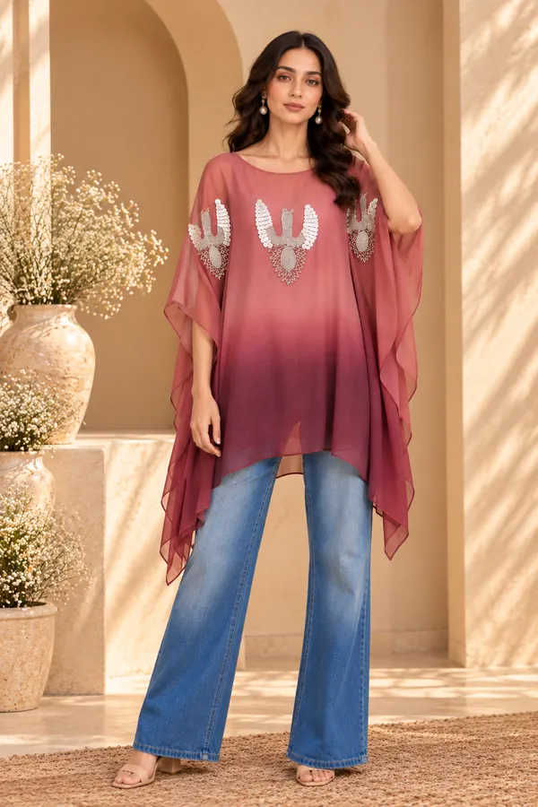 Rose_Mauve_Ombre_Kaftan_Top