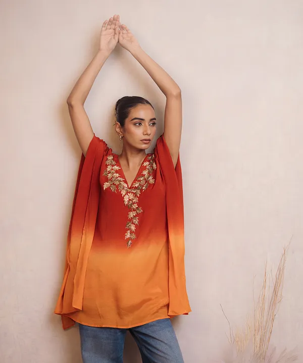 Sunset_Ember_Ombre_Kaftan_Top