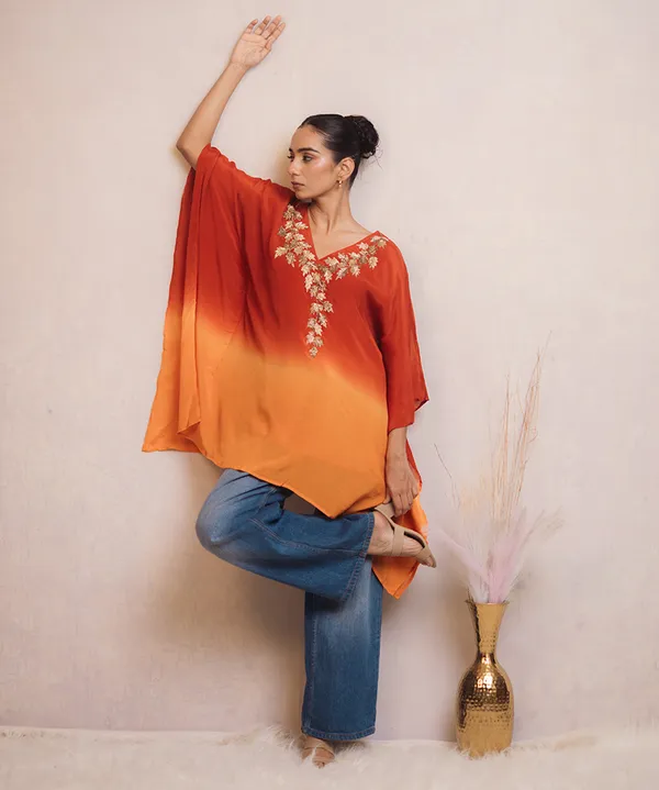 Sunset_Ember_Ombre_Kaftan_Top