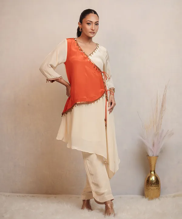 Coral_Ivory_Layered_Crepe_Co-ord_Set