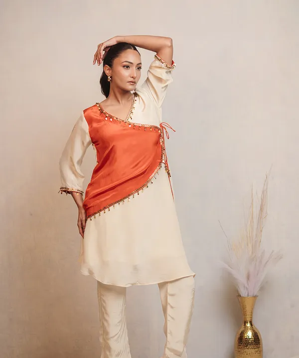 Coral_Ivory_Layered_Crepe_Co-ord_Set