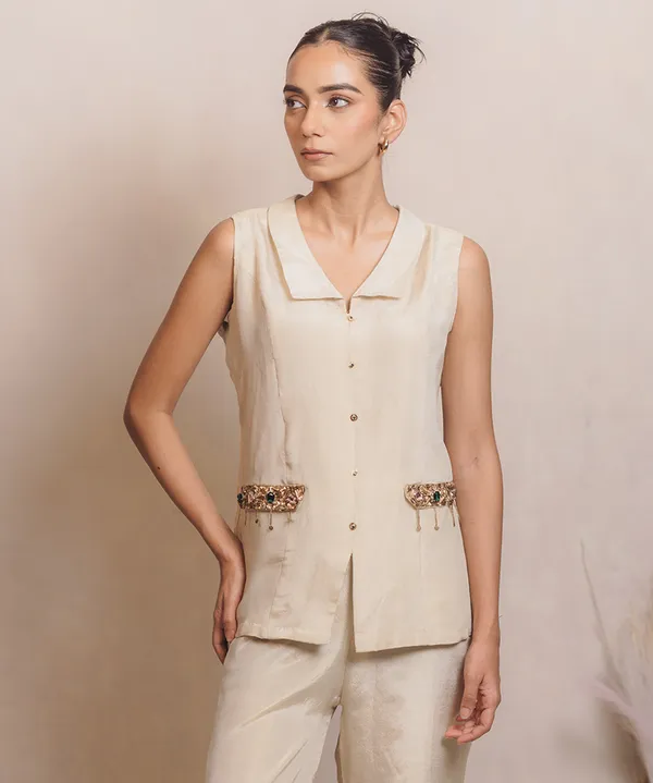 Champagne_Gold_Hand-Embellished_Tissue_Co-ord_Set