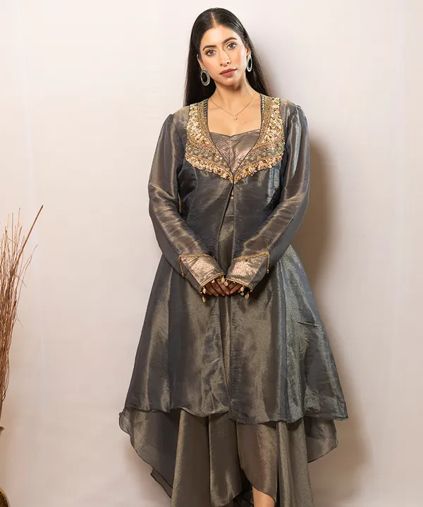 Ashen_Glow_Embellished_Tissue_Kurta_Set
